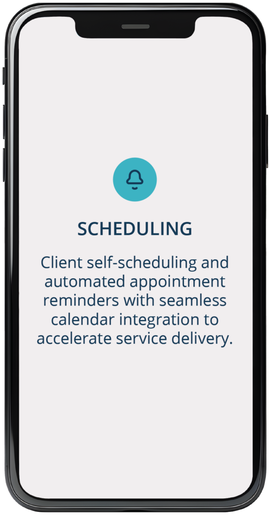 Client self-scheduling and automated appointment reminders with seamless calendar integration to accelerate service delivery.